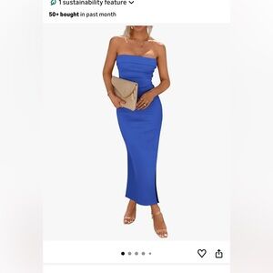 Amazon Maxi Tube Bodycon Dress